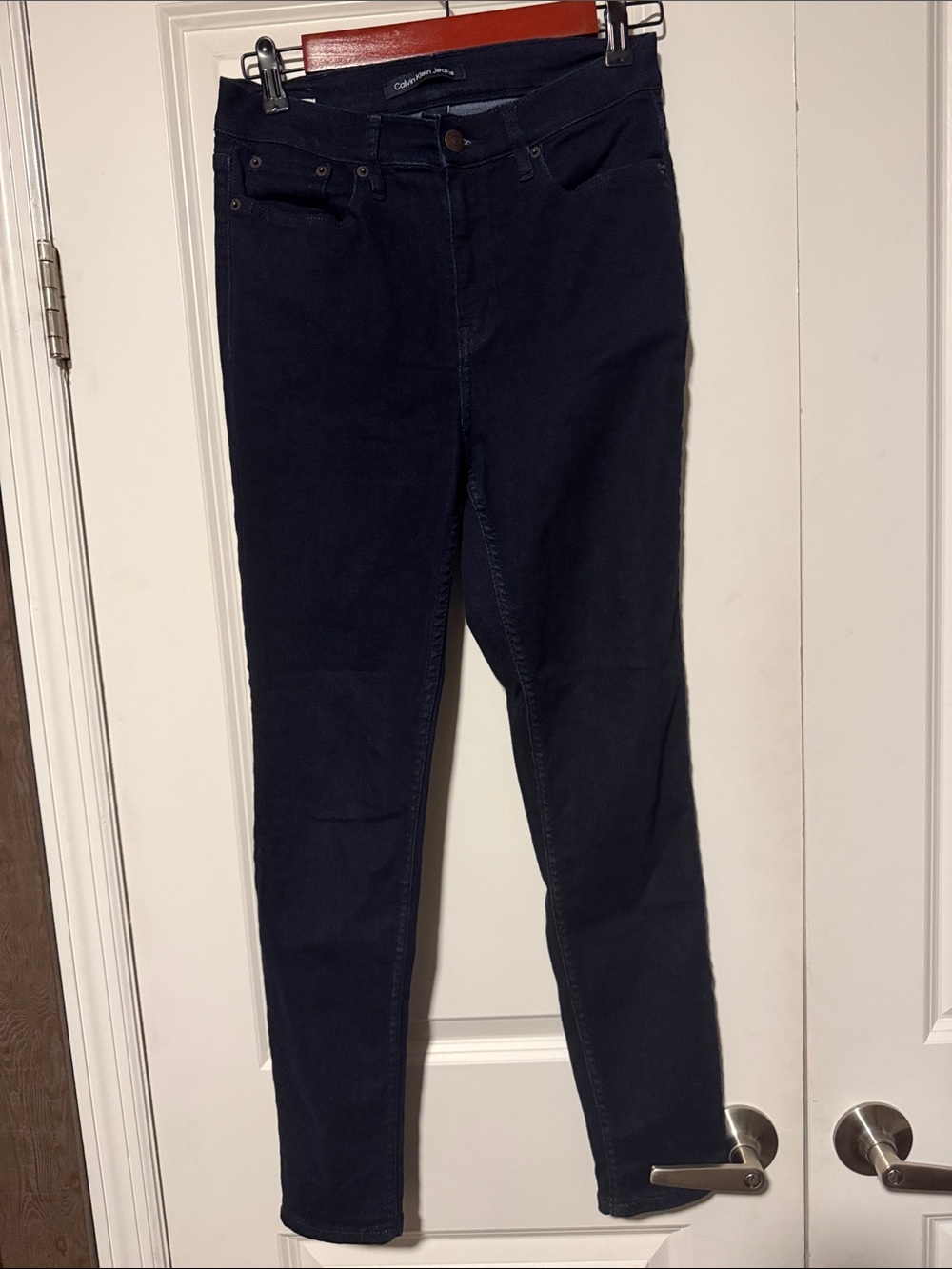 Calvin Klein Jeans Women Skinny Jeans — Dark Navy